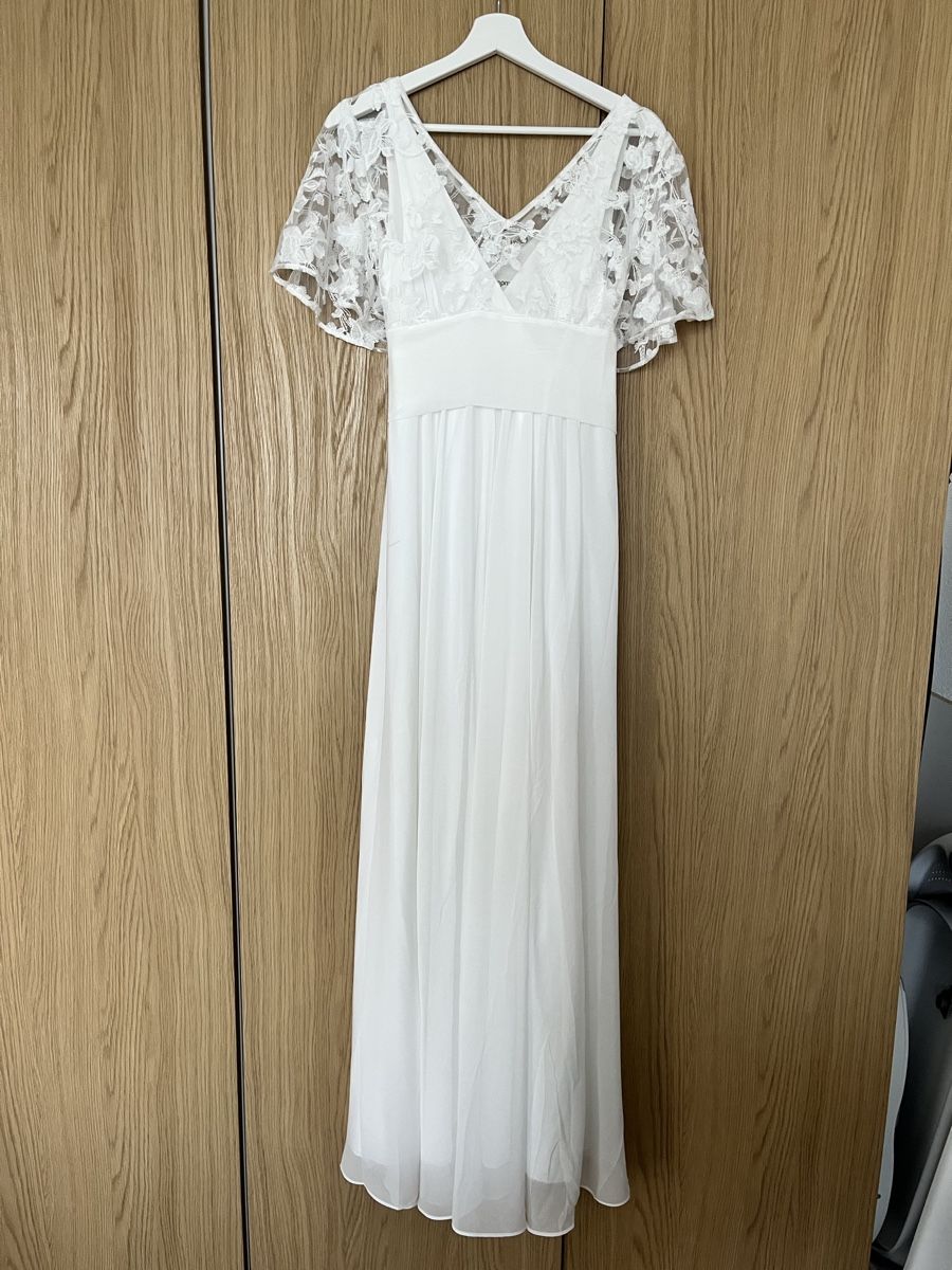 Kleider: Umstandsbrautkleid, 2-in-1, mit Spitze – Neu (gemäss Beschreibung) aus St. Gallen von ste_k7tp 7