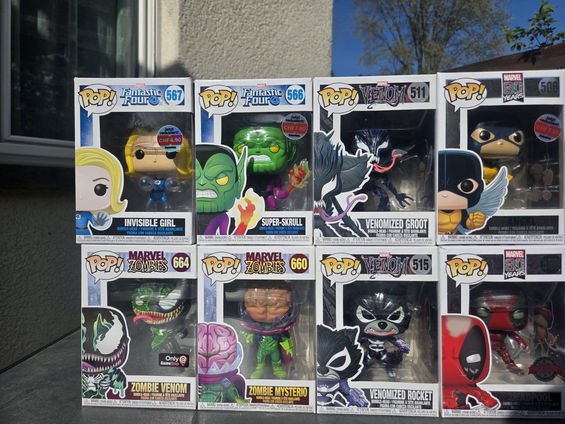 Funko Statuette: Funko Pop Marvel Figuren Sammlung 12 Stk. – Usato da Wiesendangen venduto da faborum 1