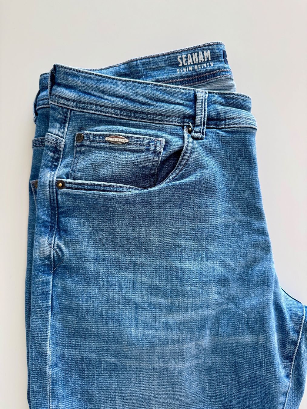 Jeans: Jeans Petrol – Gebraucht aus Domat/Ems von cowi 2