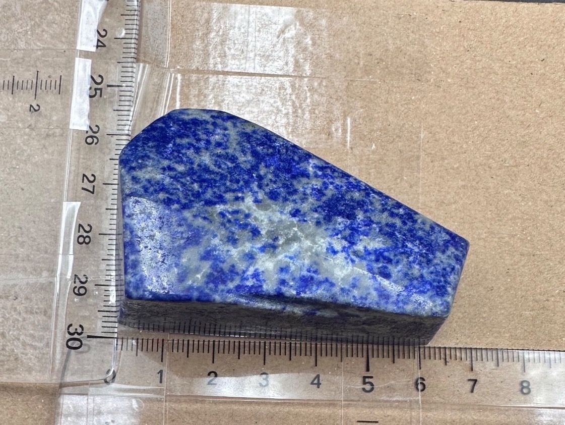 Minerali & Pietre curative: Lapislazuli Freiform, Handschmeichler Heilstein – Nuovo e nell'imballaggio originale da Männedorf venduto da Handschmeichler 4