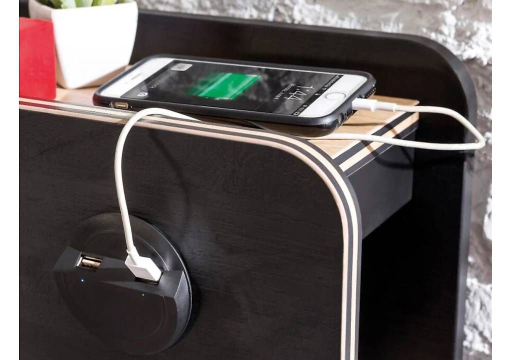 Letti: Bett 120 x 200cm mit USB Eingänge und Einlegeschublade – Usato da Leutwil venduto da Carona2002 2