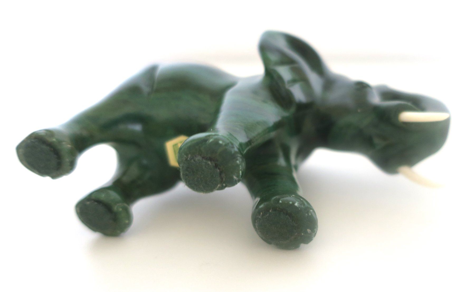 Statuette: Grosse Verdit Figur Elefant Halbedelstein – Usato da Staad SG venduto da 4bu4 4