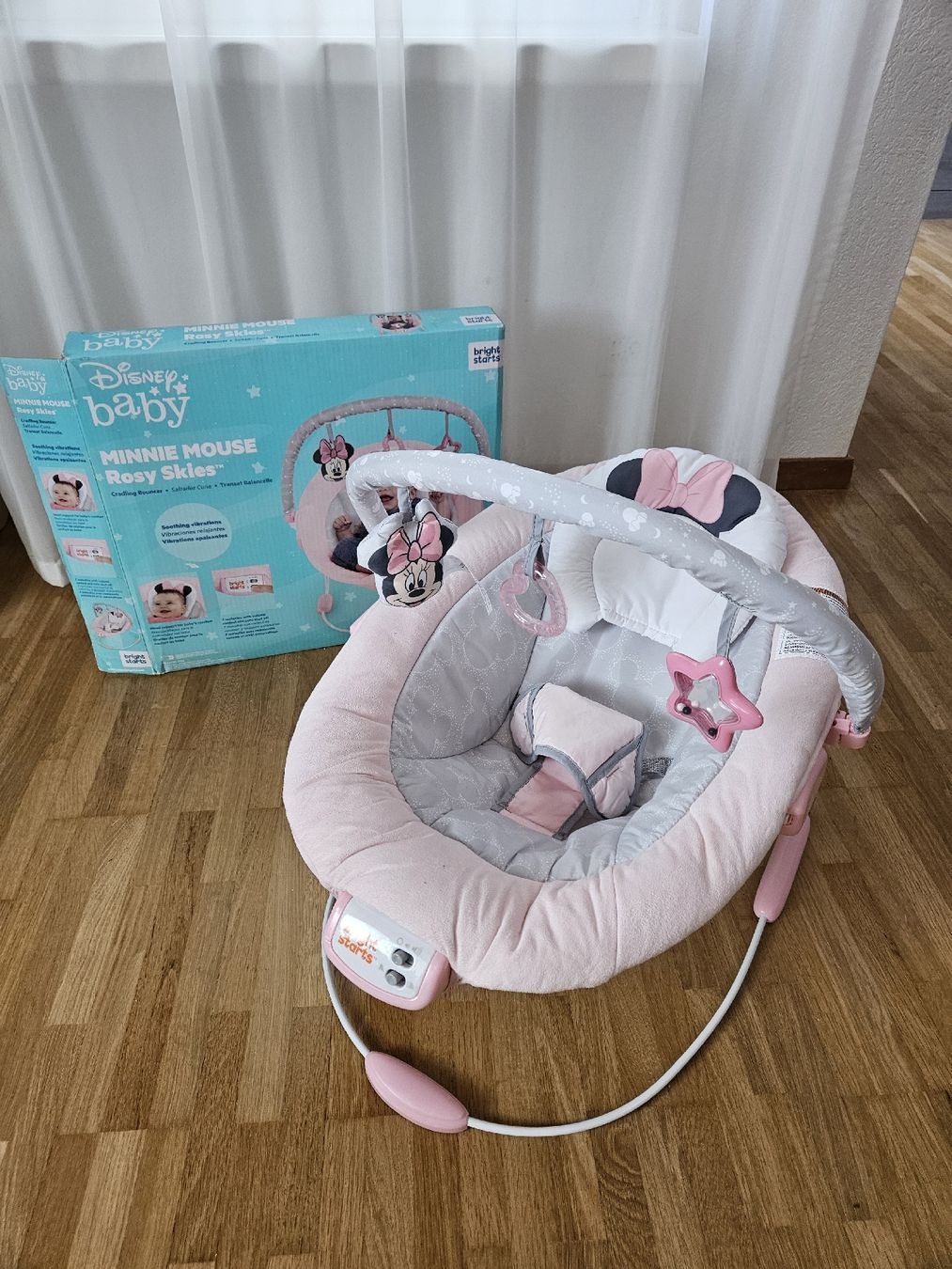 Sdraiette & Sdraiette a dondolo: Bright Starts Minnie Wippe – Usato da Volketswil venduto da lar_di24