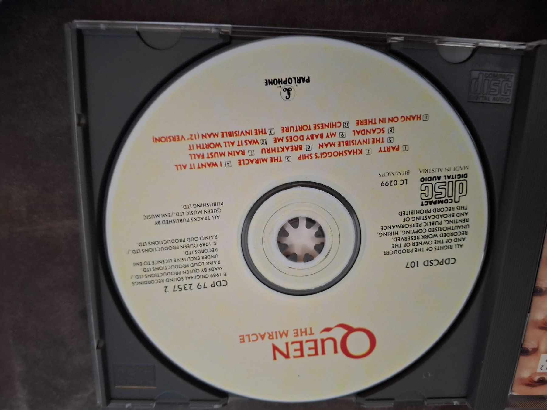 CDs: Queen – The Miracle – Gebraucht aus St.Gallen von jalamusic 2
