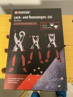 Loch- & Ösenzangen-Set, 128-teilig, neuwertig