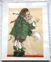 Simon Dittrich (1940-2024) - Lithografie - Der Lordrichter