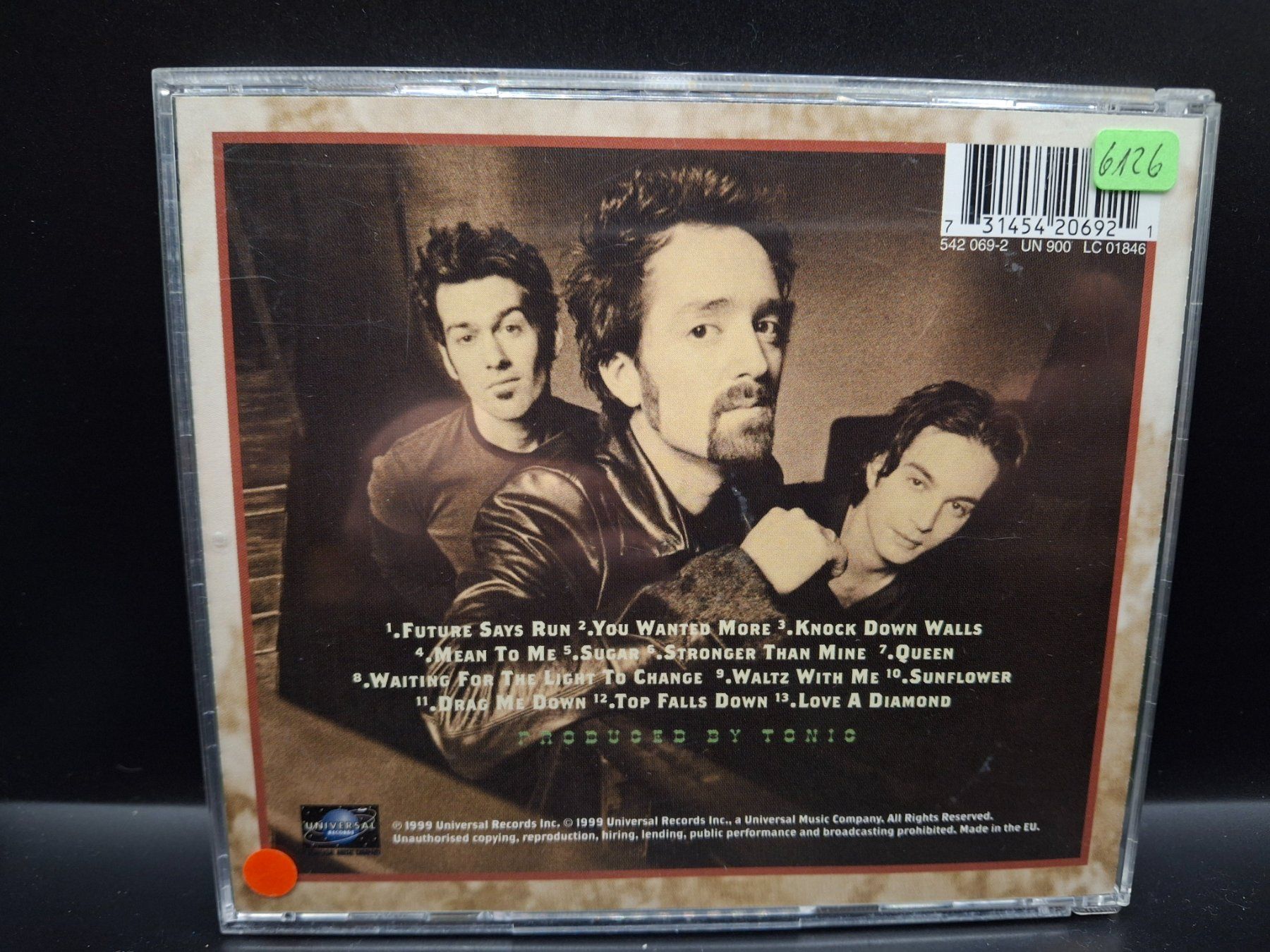 CD: Tonic – Sugar – Usato da St.Gallen venduto da jalamusic 1