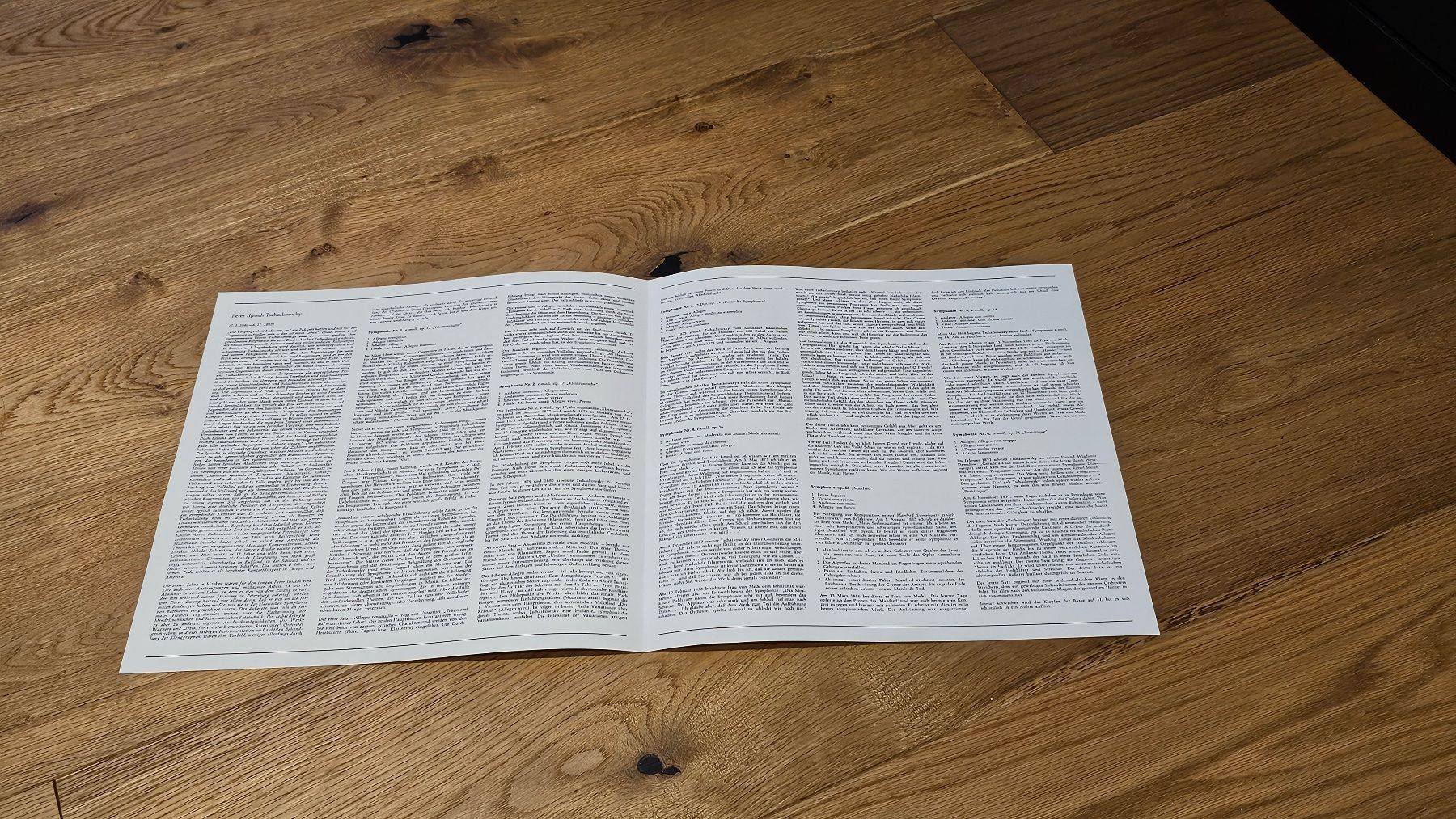 Schallplatten: Tchaikowsky - Sieben Symphonien - Vinyl Schallplatten Box – Gebraucht aus Sirnach von windrad65 8