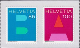 2021, Nr.1813+1814 (A+B Post) postfrisch **.