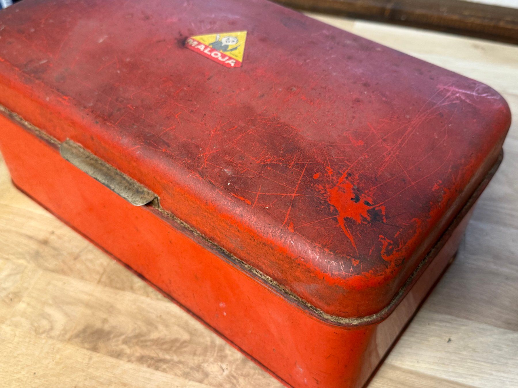 Barattoli: Maloja Blech Box Antik Mofa Töffli Deko – Usato da Bolken venduto da si.x.las 2