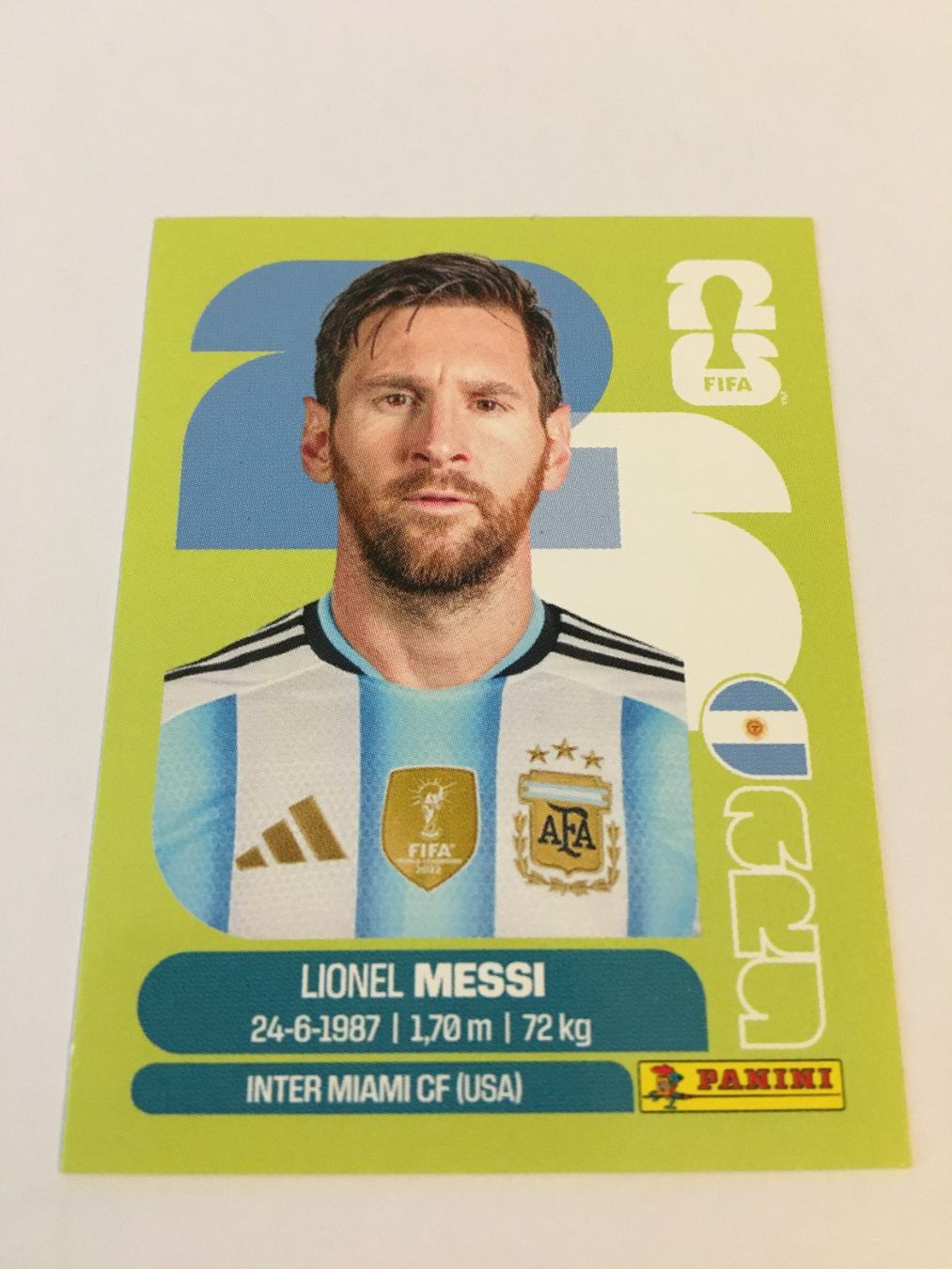 Panini Carte collezionabili: PANINI WM 2026 - "ARG 17" - MESSI – Nuovo (secondo la descrizione) da Bassersdorf venduto da house-of-vinyl