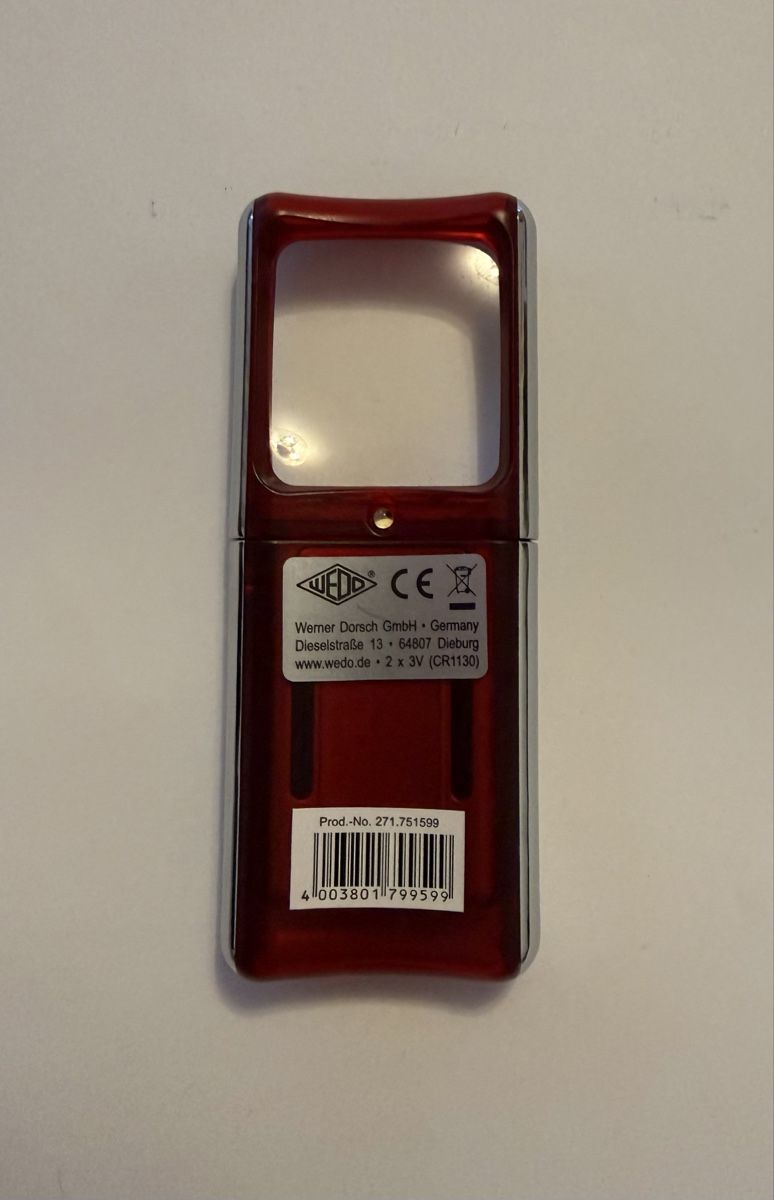 Altro per Ottica: Wedo LED Lupe  rot – Usato da Oetwil an der Limmat venduto da TOP15 1