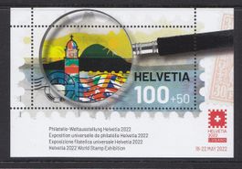 2022 Philatelie Weltausstellung CH   BLOCK  ** Postfrisch **