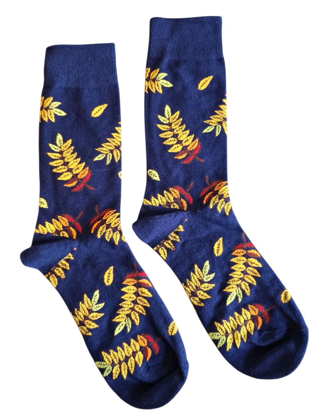Calze: Socken Blätter / Leaves – Nuovo e nell'imballaggio originale da Zürich venduto da amysmith