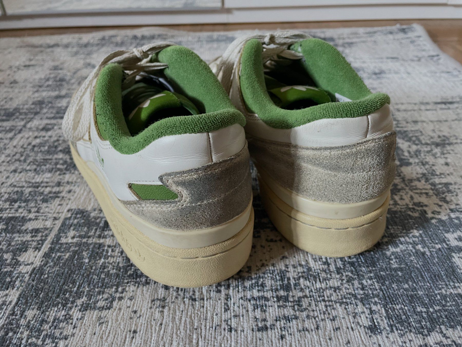Adidas Scarpe da uomo: Adidas - Forum Low (White/Green) – Usato da Chiasso venduto da Er_Mon 2