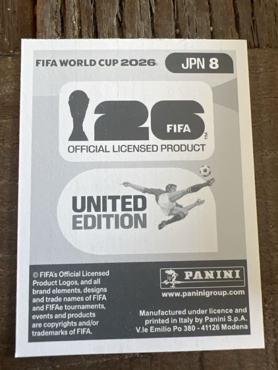 Panini Carte collezionabili: JPN 8 – Nuovo (secondo la descrizione) da Balsthal venduto da pas_6qqf