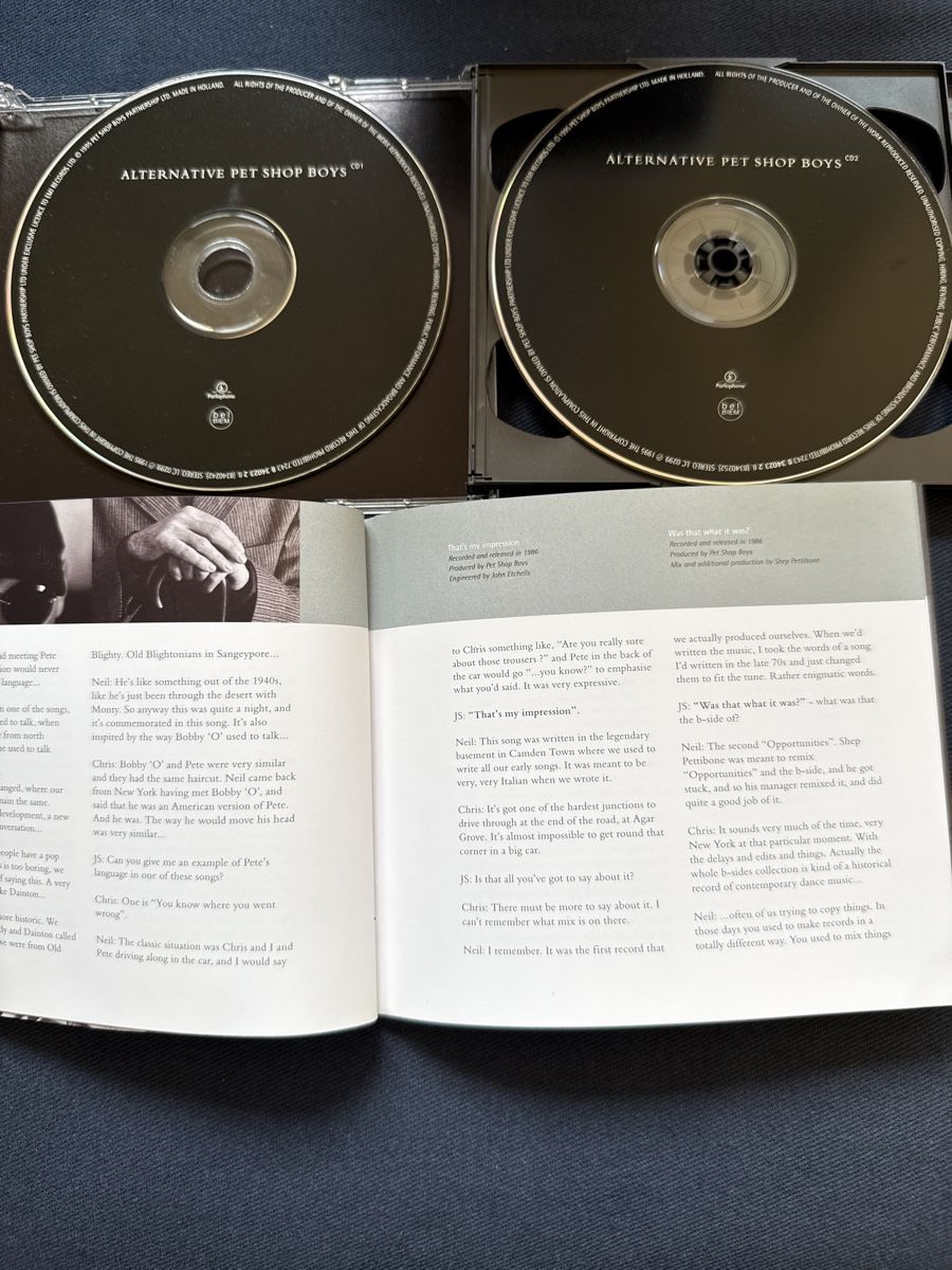 CD: Pet Shop Boys - Alternative - 2 CD Set – Usato da Zürich venduto da thomashahn 3