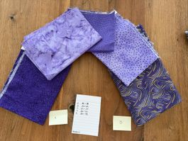 Stoffe - Variation violett 