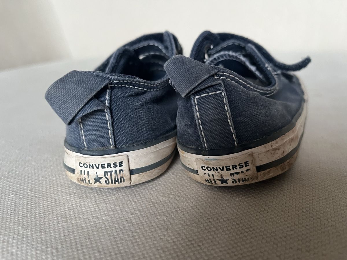 Scarpe per ragazzi: Kinder Converse All Star Grösse 24, Klettverschluss, – Usato da Zürich venduto da p.kanne 4