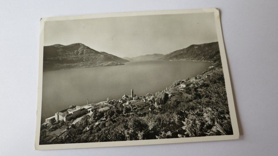 Ansichtskarten: Brissago - Lago Maggiore - 1952 – Gebraucht aus Jona von centumprata