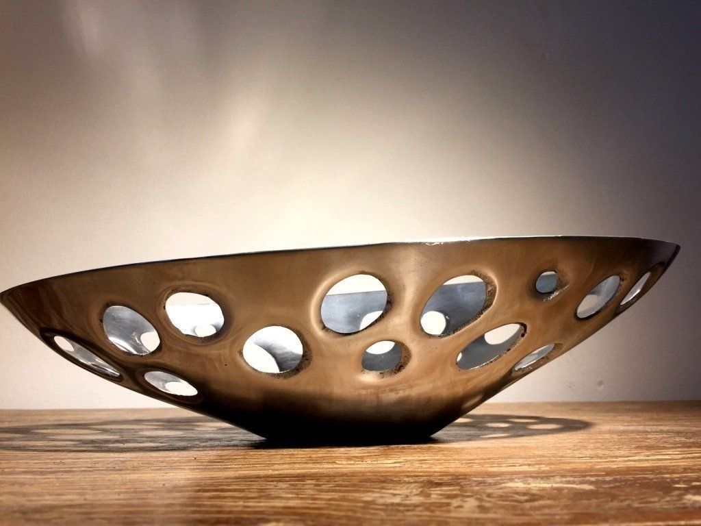 Ciotole: Früchteschale Aluminium – Nuovo (secondo la descrizione) da Lenggenwil venduto da Unique_ 5