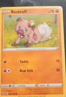 Rockruff Pokemon Card - Good Condition Collectible