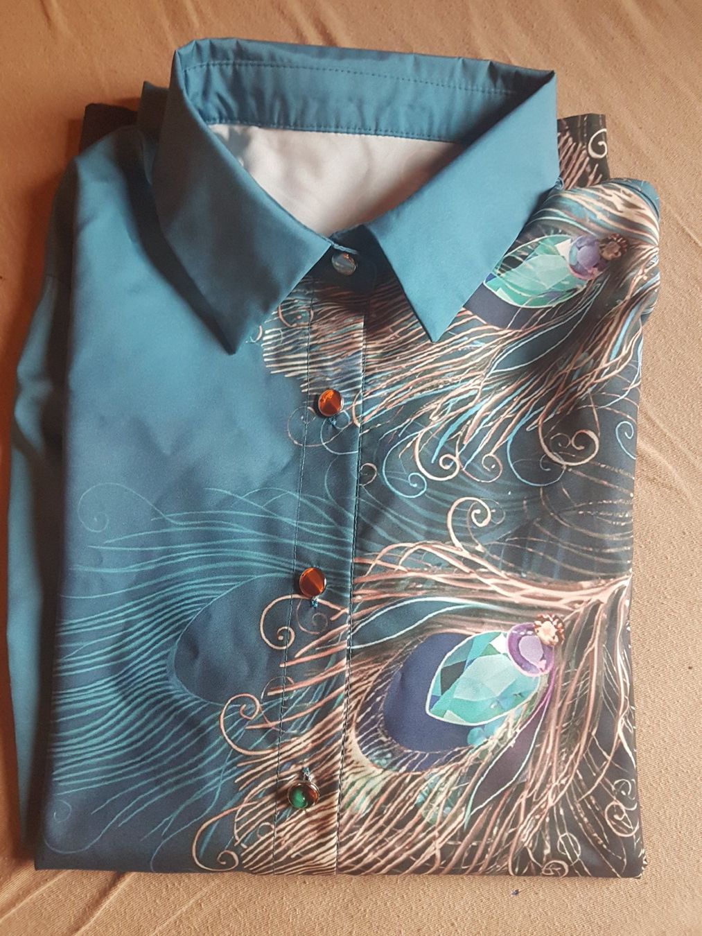Blusen: Chemisier taille XL – Neu (gemäss Beschreibung) aus Villiers von san_jn5w 1