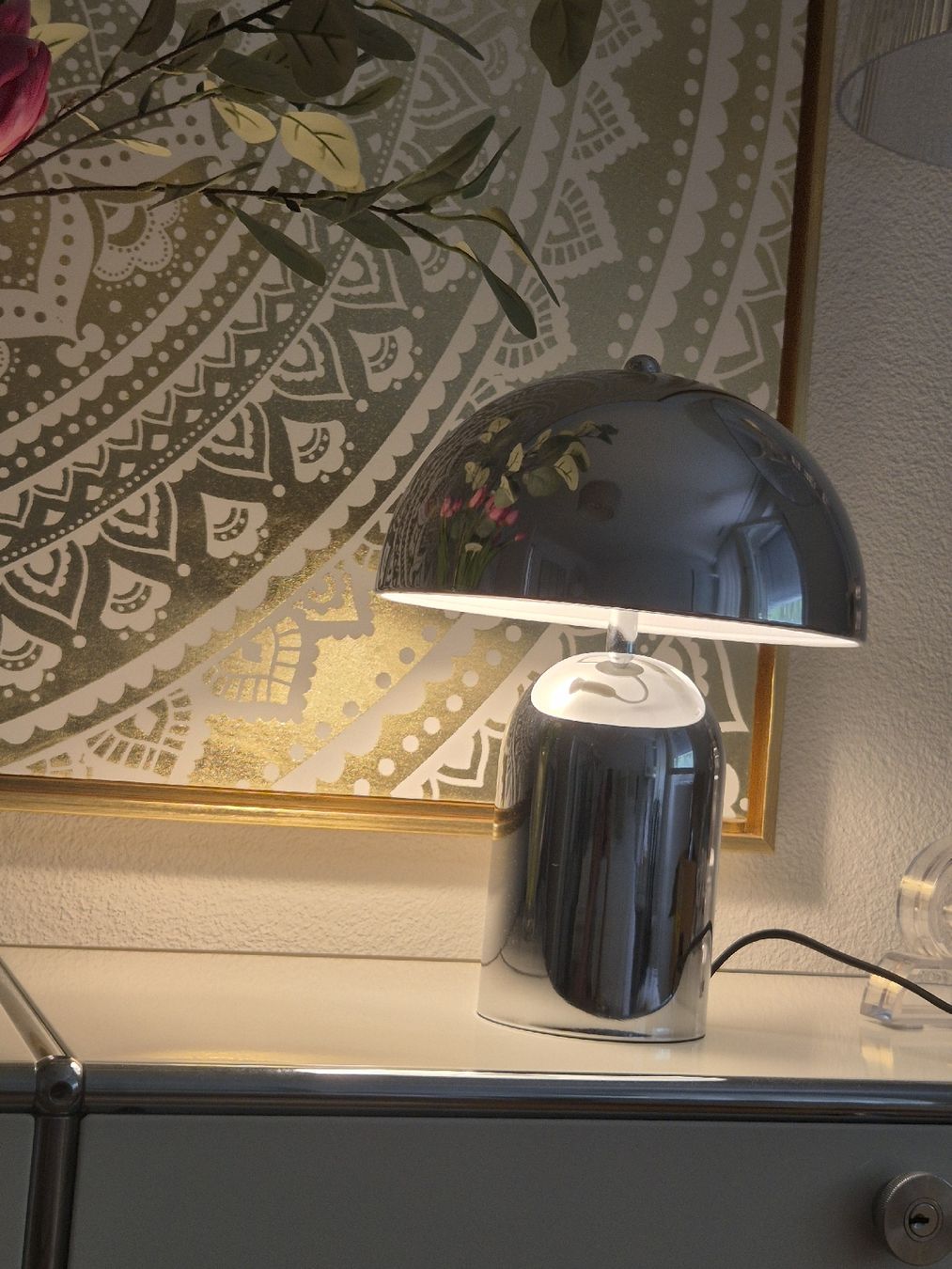 Westwing Lampen: Tischlampe Westwing silberfarbend glänzend NP 179.00 – Neu (gemäss Beschreibung) aus Urtenen-Schönbühl von swan777 1