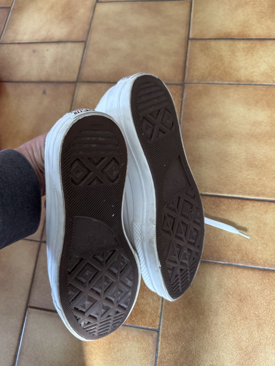 Converse Scarpe da donna: Converse All Star blanches, taille 39 Marina  – Usato da Veyrier venduto da kimedovapa 2