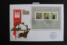 Luxusbrief ET XIX. Weltpost-Kongress Hamburg 1984   Los 6109