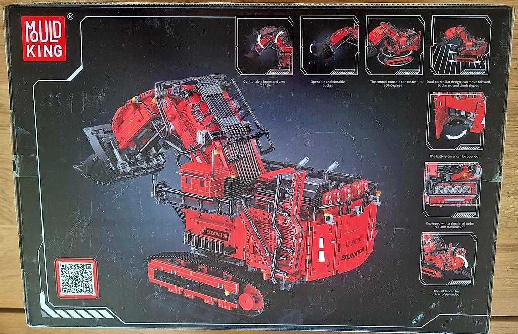 Kit di costruzioni: Mould King 17071 Schwerlastbagger – Usato da Flumenthal venduto da SilvanSchmutz 1