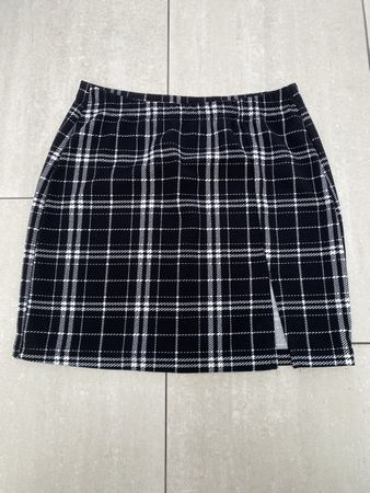 Damen Rock Gr. S schwarz-weiss 