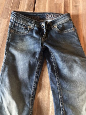 Rokker The Diva Damen Motorradjeans blau Grösse W24 L32