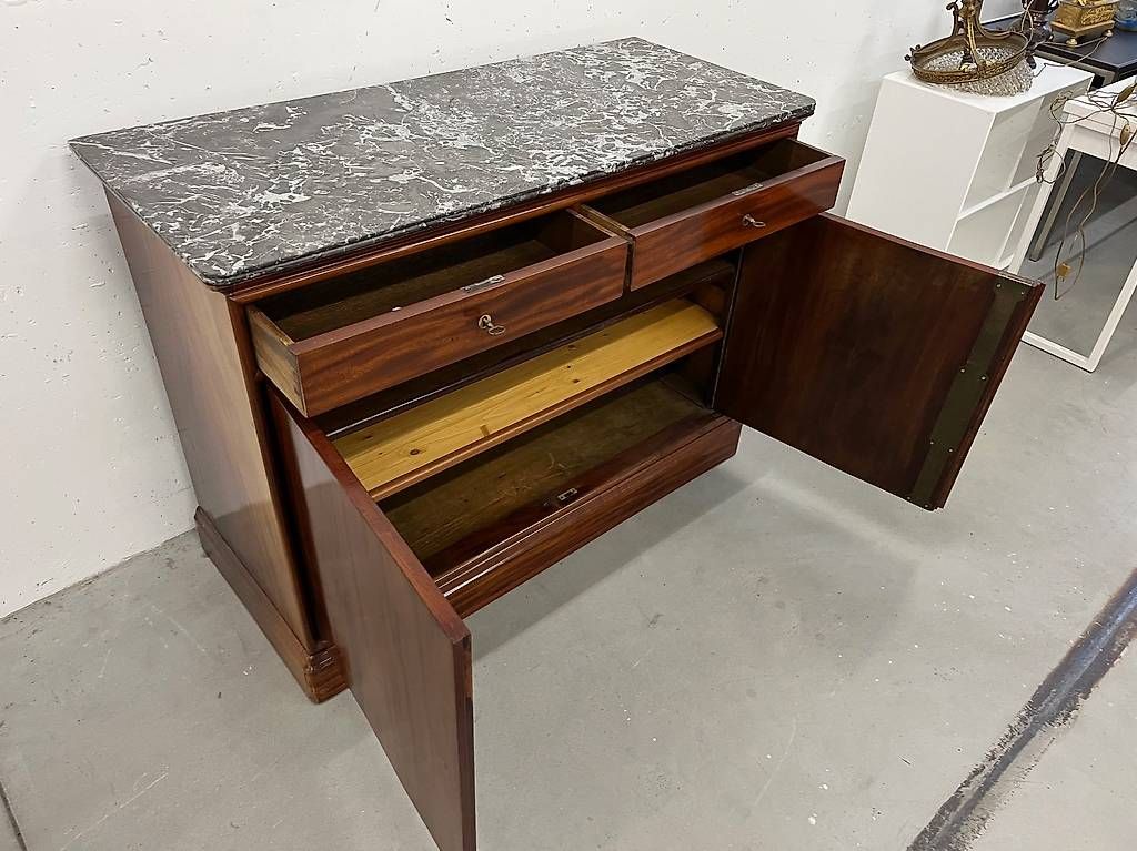Cassettiere: Superbe commode Louis Philipe en acajou – Usato da Les Acacias venduto da kim_2dxt 1