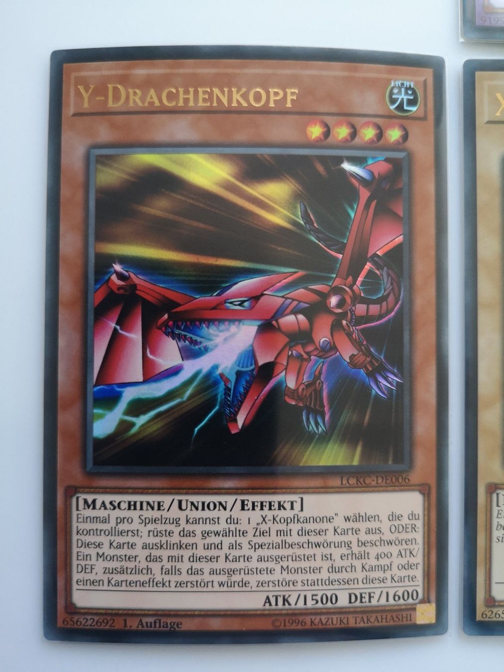 Yugioh Carte collezionabili: Y-Drachenkopf – Nuovo e nell'imballaggio originale da Boswil venduto da ShoppingCenterCity 2