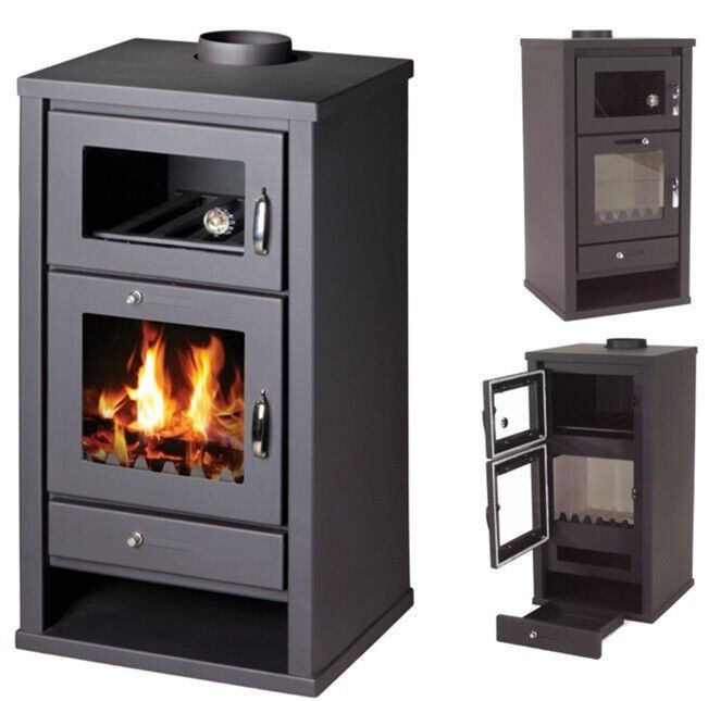 Cheminée: 56314 - Kaminofen 11.3 kW Backfach + Herdplatte EEK A – Neu und originalverpackt aus Wallenwil von toesstal-vertrieb 2