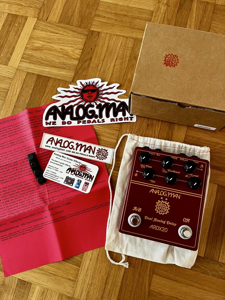 Strumenti musicali: Analogman Analog Man ARDX20 Delay mit AMAZE1 Controller – Usato da Glattfelden venduto da SML64 6