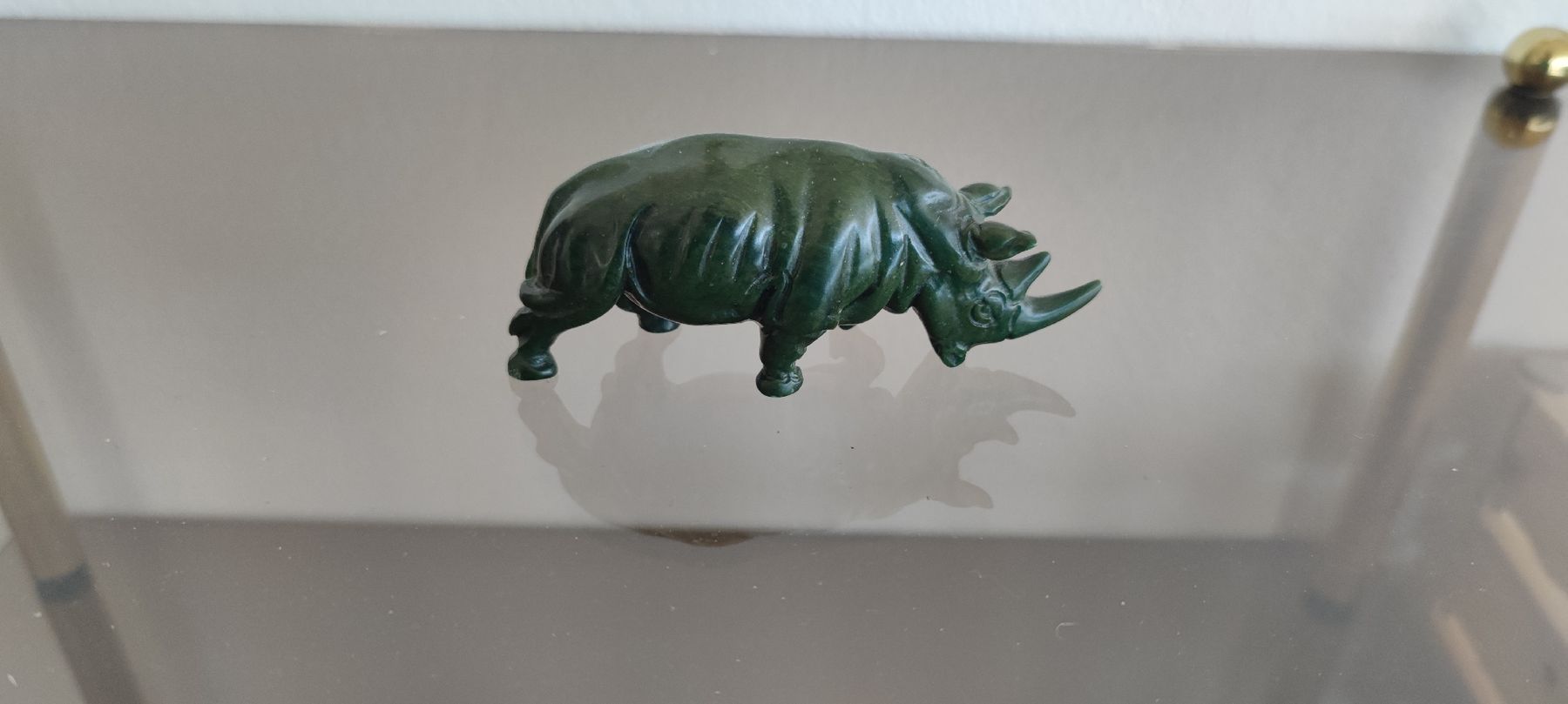 Figurines: Rhinozeros / Nashorn Jade - Figur – D'occasion à Stäfa par Rampensau 1