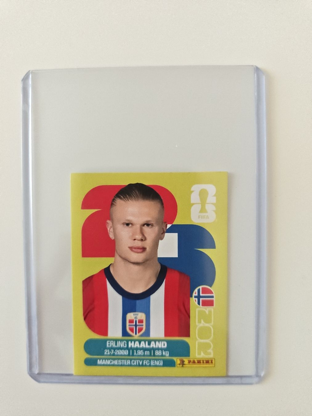 Autocollants: STICKER HAALAND FWC2026 – Neuf (Voir description) à Regensdorf par jes_x65y