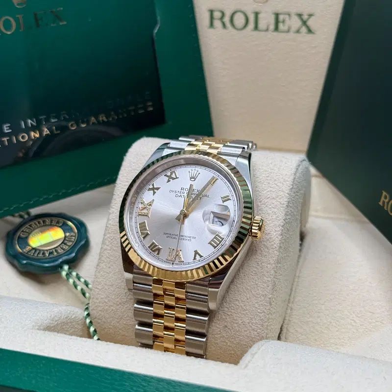 Rolex Orologi: Rolex Datejust 36 Diamonds 126233 Full Set – Usato da Cressier NE venduto da mat_h76s 5
