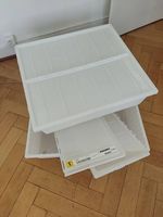 2 GIMSE Bettkasten, weiß, 65x70 cm