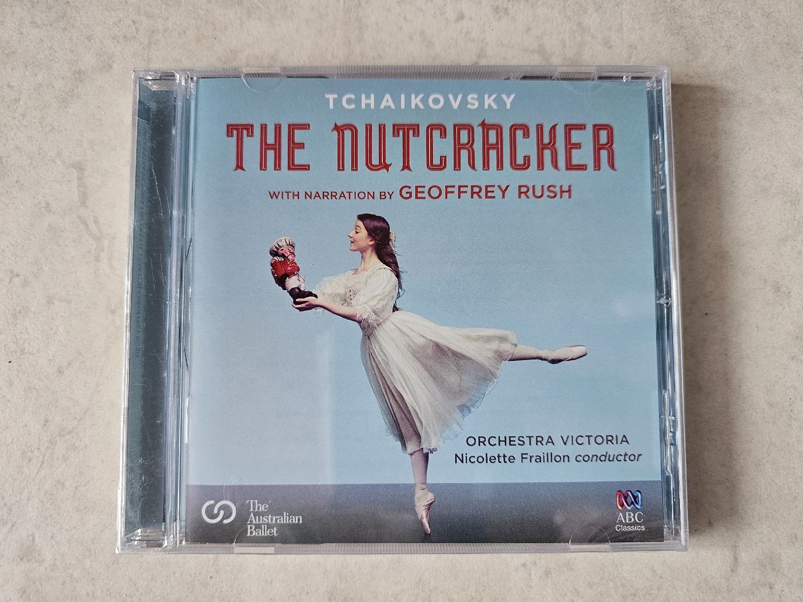 CD: The Nutcracker - Tchaikovsky, Geoffrey Rush / Fabrikneu – Nuovo e nell'imballaggio originale da Schneisingen venduto da backstore24