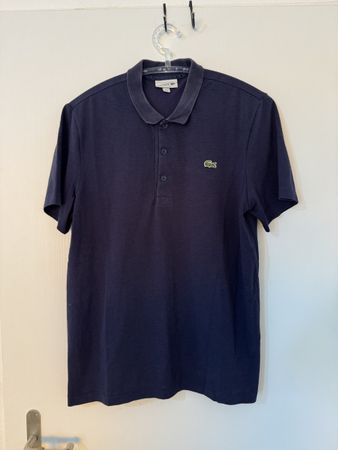 Lacoste poloshirt dunkelblau Grösse 5/L oryginal