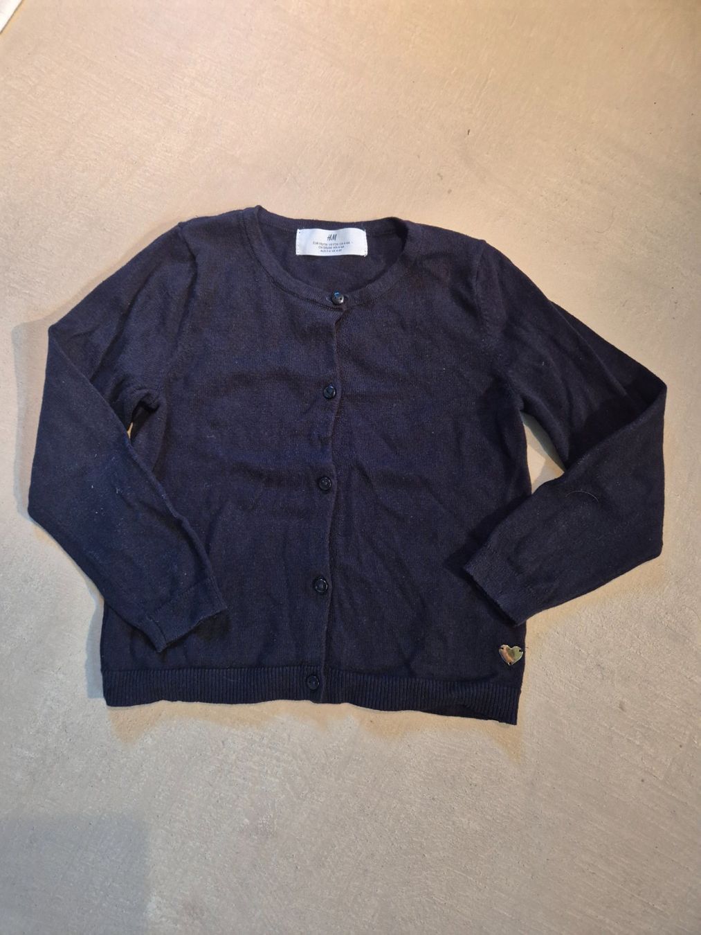 H&M Jacken & Mäntel: H&M Strickjacke, schwarz, Gr. 110/116 – Gebraucht aus Dietikon von grafad