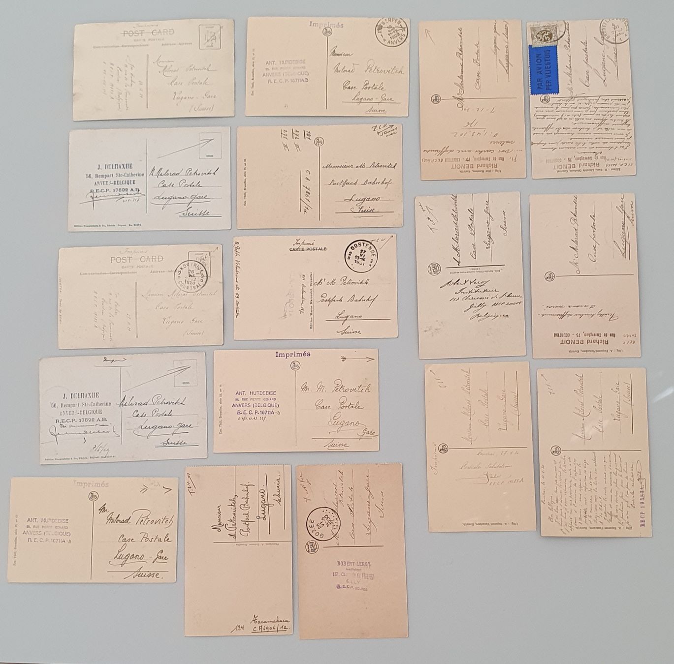 Cartoline postali: 41 Ansichtskarten Belgien – Usato da Kreuzlingen venduto da Rschweiz1 4