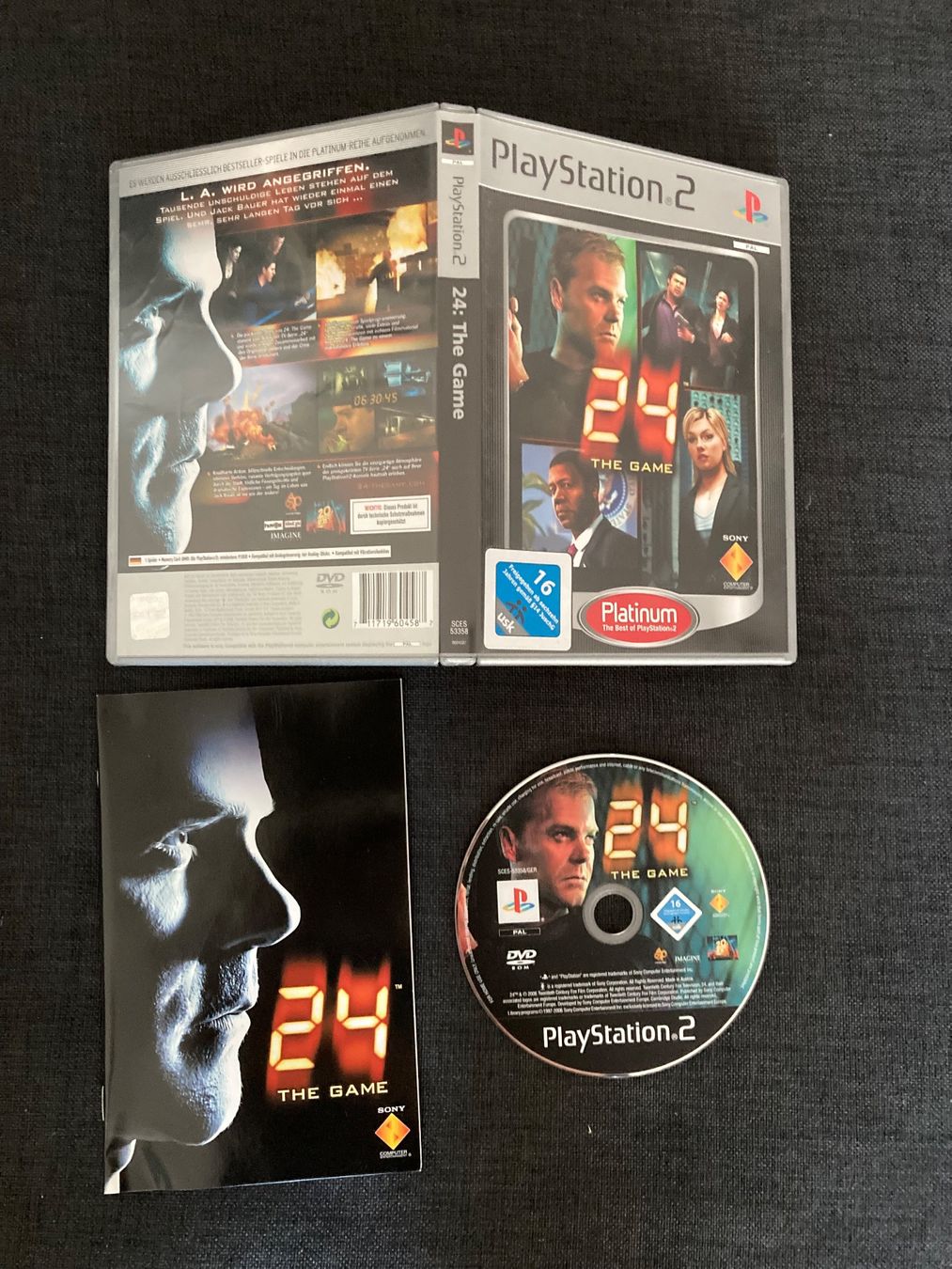 Sony Giochi: 24: The Game Platinum Edition – Usato da Reinach BL venduto da Haexli_46