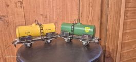 BUCO DIEPOLDSAU Spur 0 SBB Petrol und BP Kesselwagen / Blech
