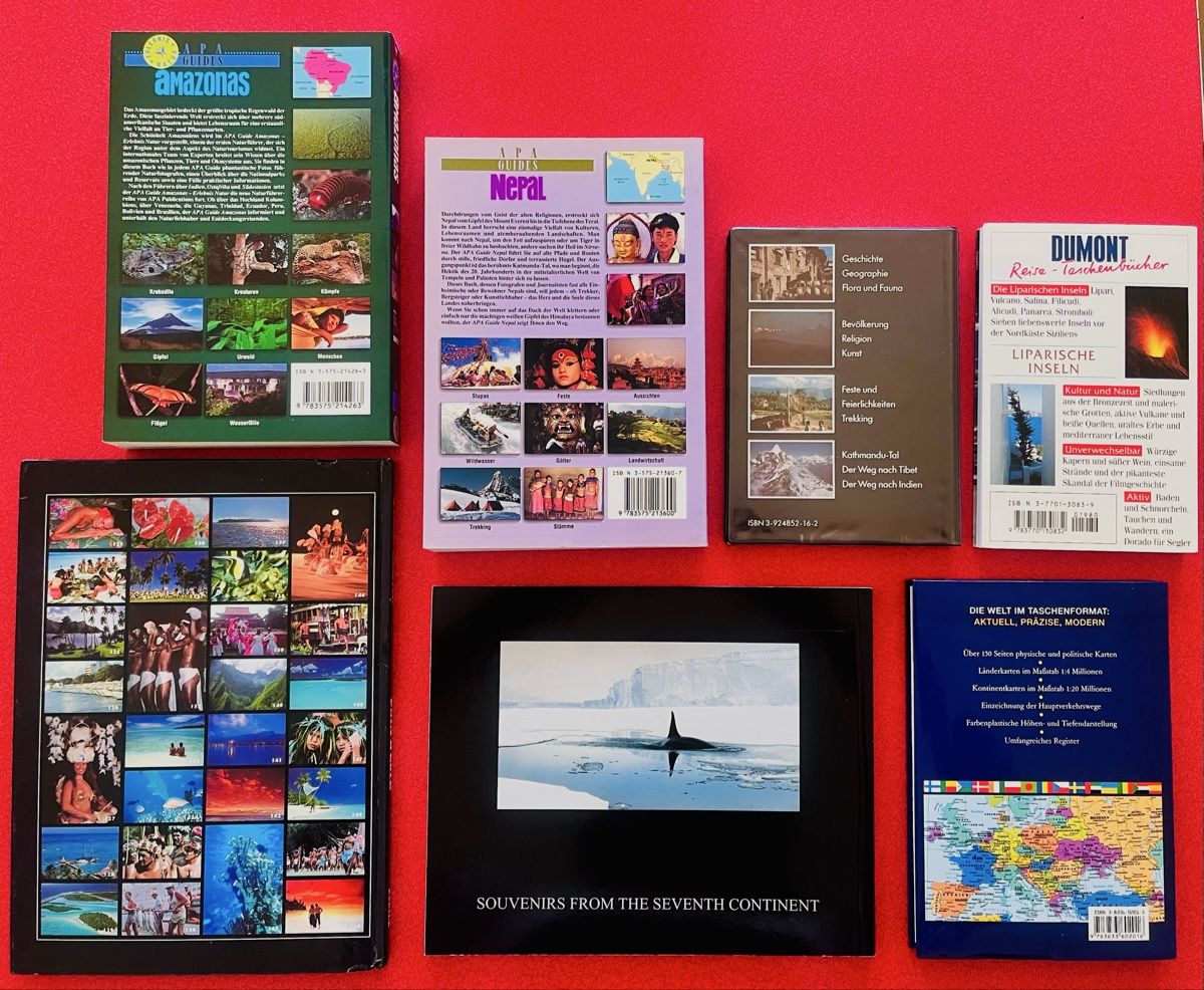 Bücher: 7 Reisebücher Bildbände Nepal Polynesien Amazonas – Gebraucht aus Wädenswil von Buddha8 2