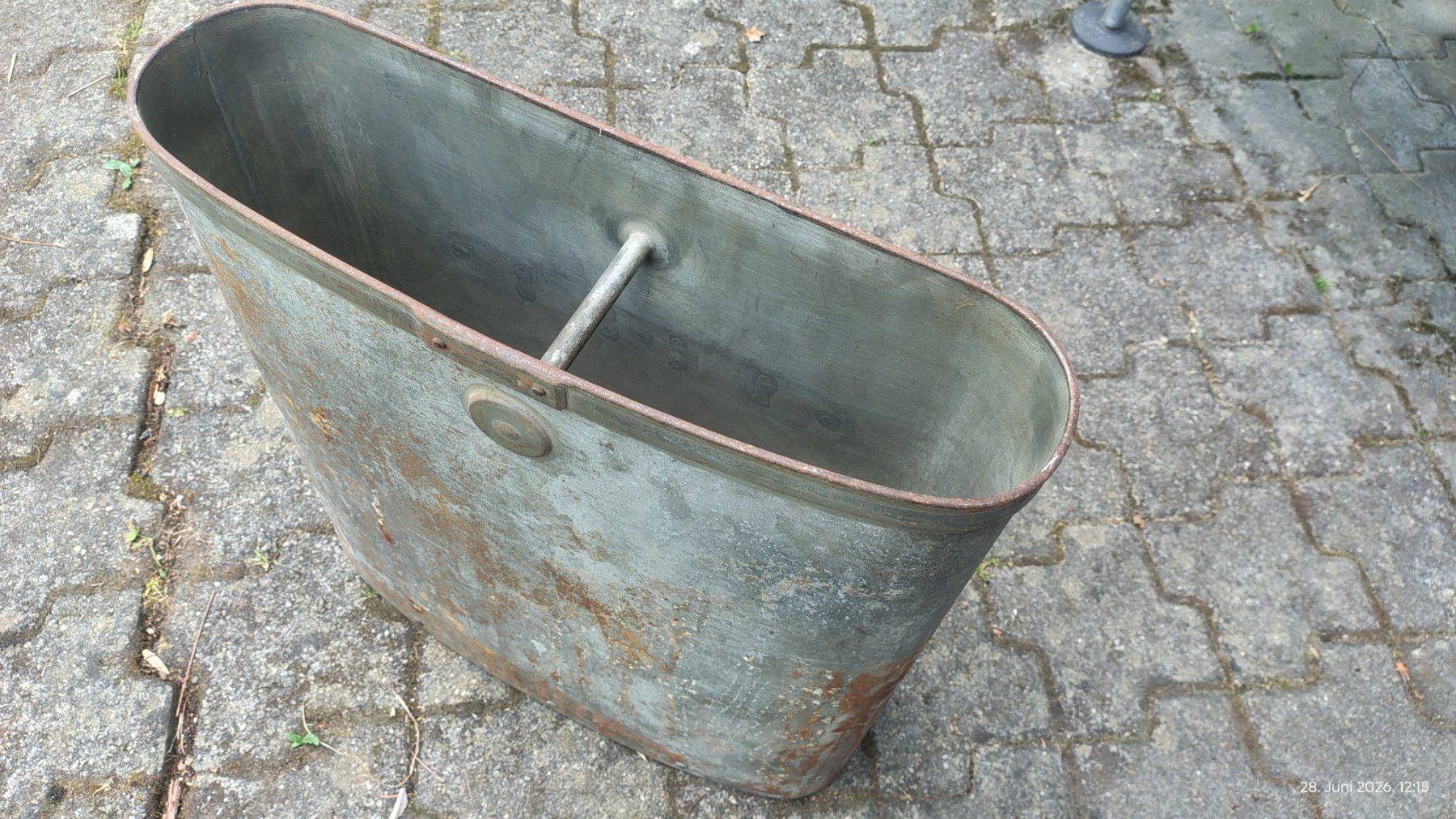 Sonstige Gartendekorationen: Antike Rückenpränte – Gebraucht aus Bern von Auktionaer 8