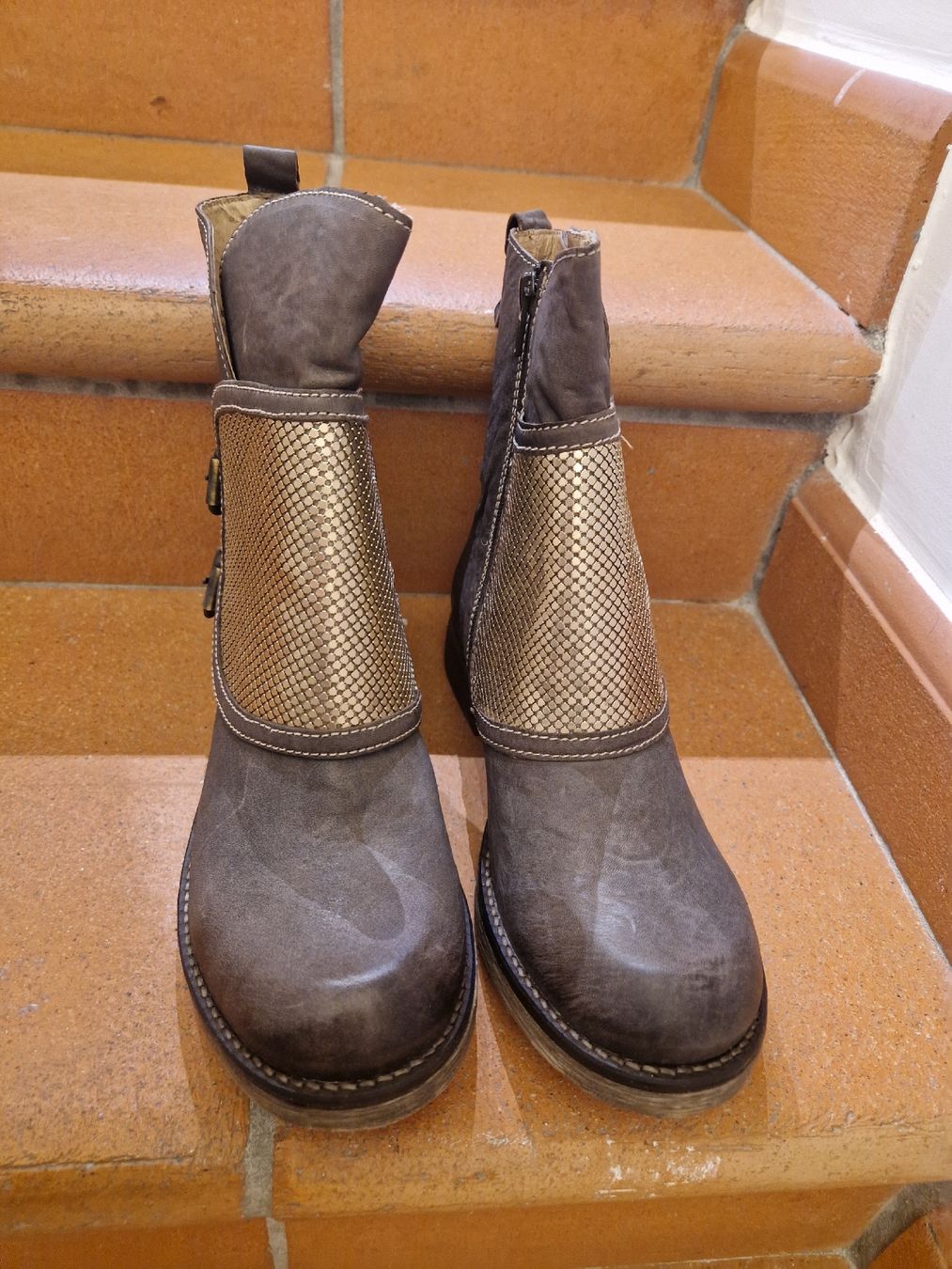 Scarpe da donna: DKODE Stiefeletten Leder 38 NEU – Nuovo (secondo la descrizione) da Lichtensteig venduto da Cocabana_16 2